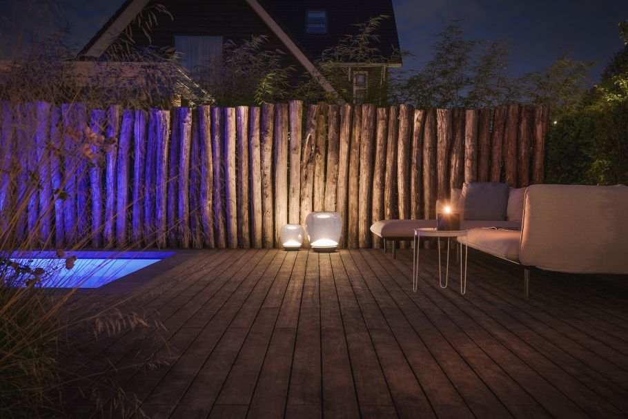 Doorkijk in de tuin