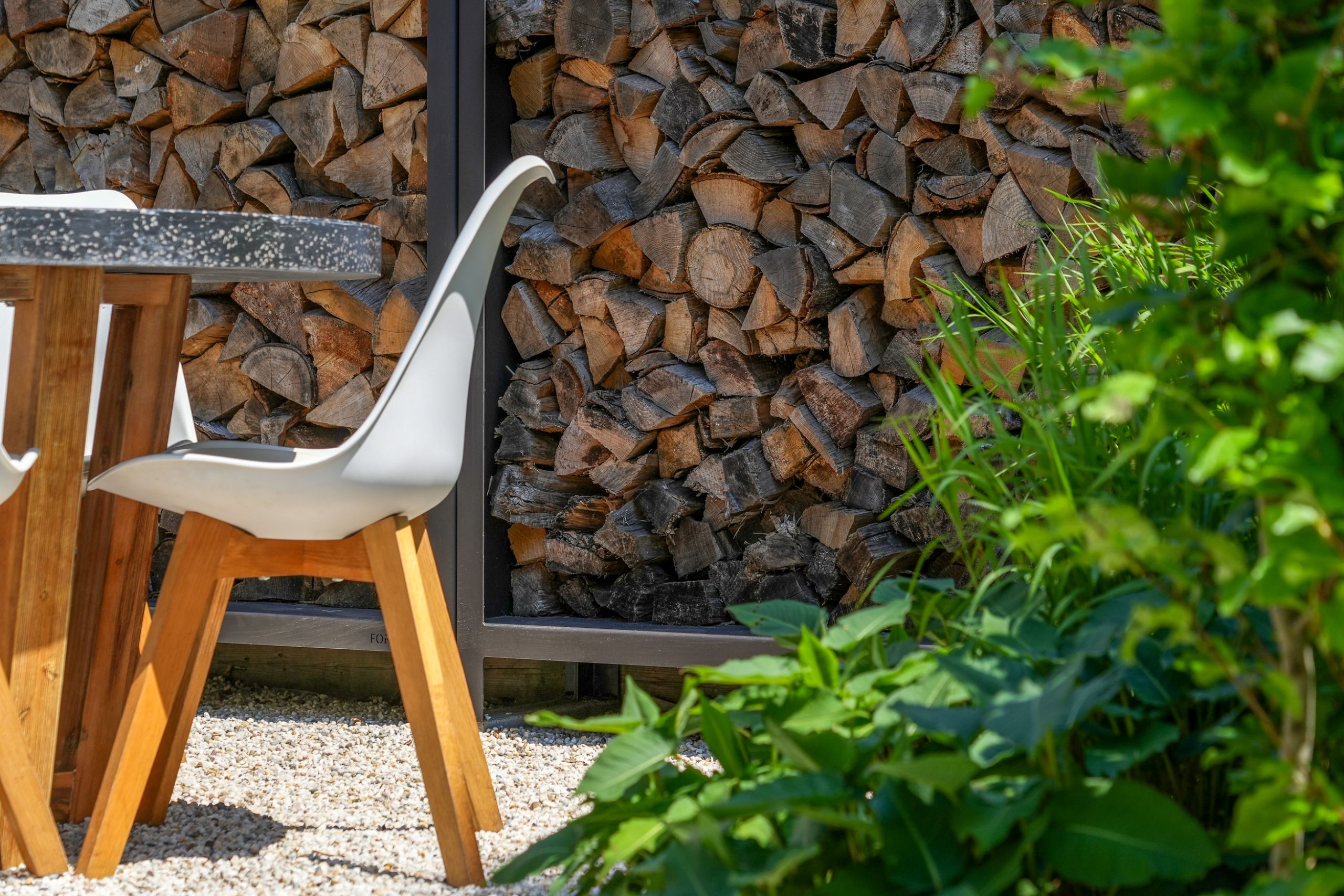 LOUNGESET in intieme tuin